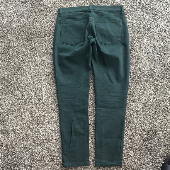J Crew Green Jeans Zipper Pocket Size 27 - Picture 5 of 6